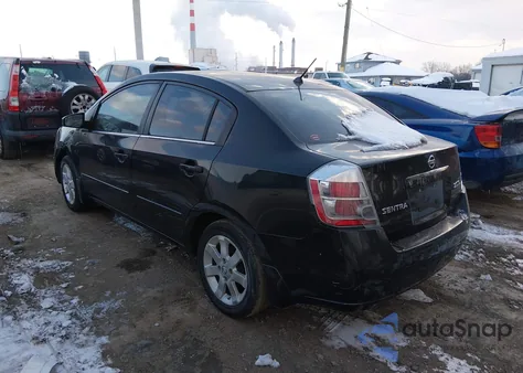 2007 Nissan Sentra 2.0Sl z USA, uszkodzony, nr VIN 3N1AB61E27L701327